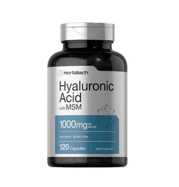 Ácido hialurónico con MSM 1000 mg por ración | 120 cápsulas