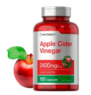 Vinagre de sidra de manzana 2400 mg por ración | 150 cápsulas