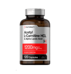 Acetil L-carnitina HCL y ácido alfa lipoico 1200 mg por ración | 120 cápsulas
