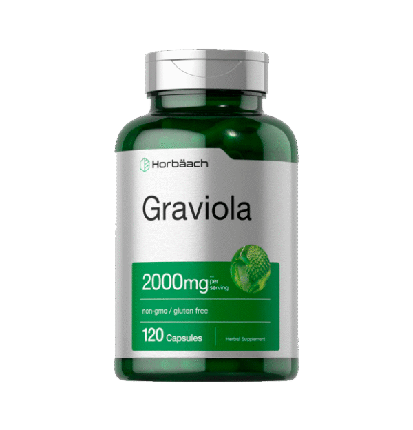 Graviola Extract 2000mg per serving 120 Capsules