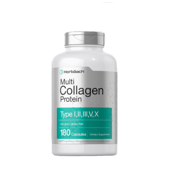 Proteína de colágeno múltiple 2000 mg por porción | 180 cápsulas