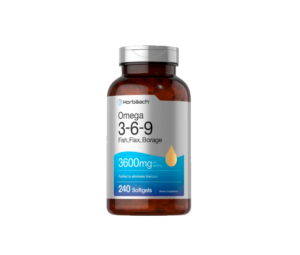 Aceite de Pescado Omega 3-6-9 3600mg por porción | 240 Cápsulas Blandas